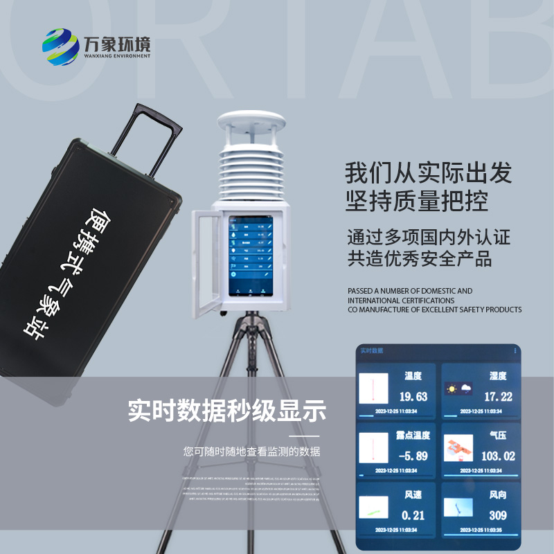 一機(jī)在手，氣象萬千：便攜式綜合氣象站的全方位監(jiān)測魅力